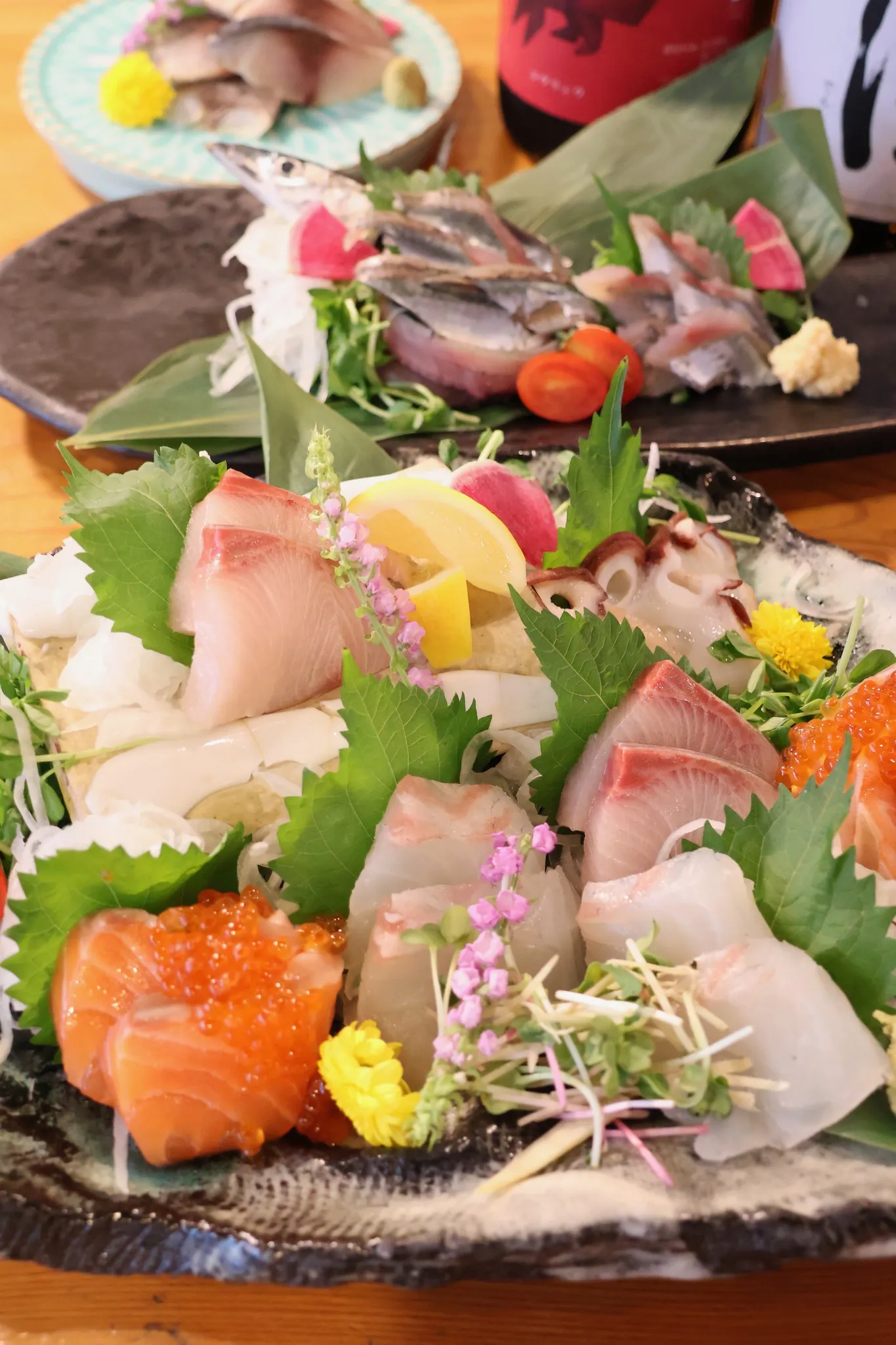 海鮮や炭焼き鳥など創作料理が充実しています!