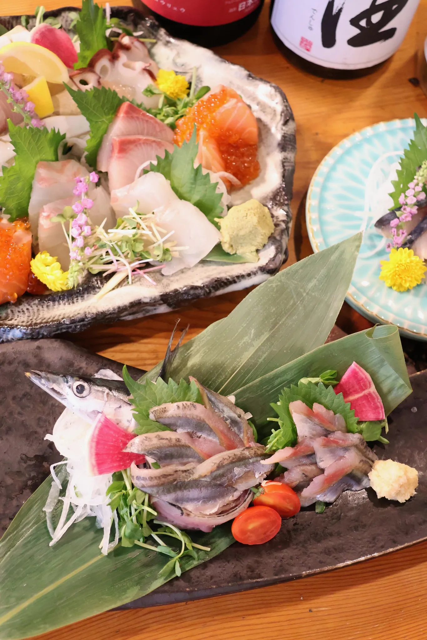 海鮮や炭焼き鳥など創作料理が充実しています！