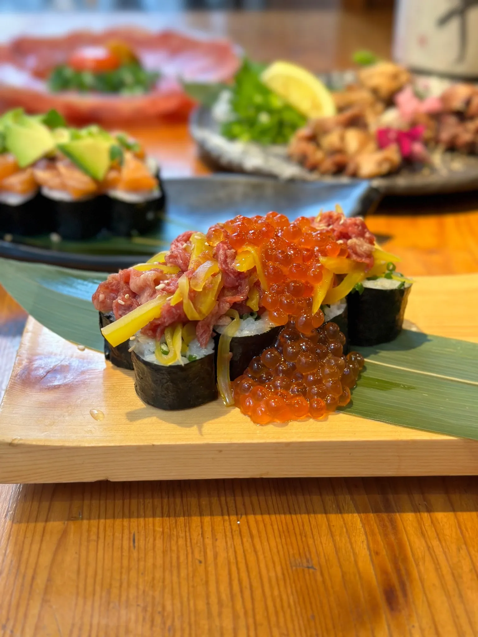 海鮮や炭焼き鳥など創作料理が充実しています！