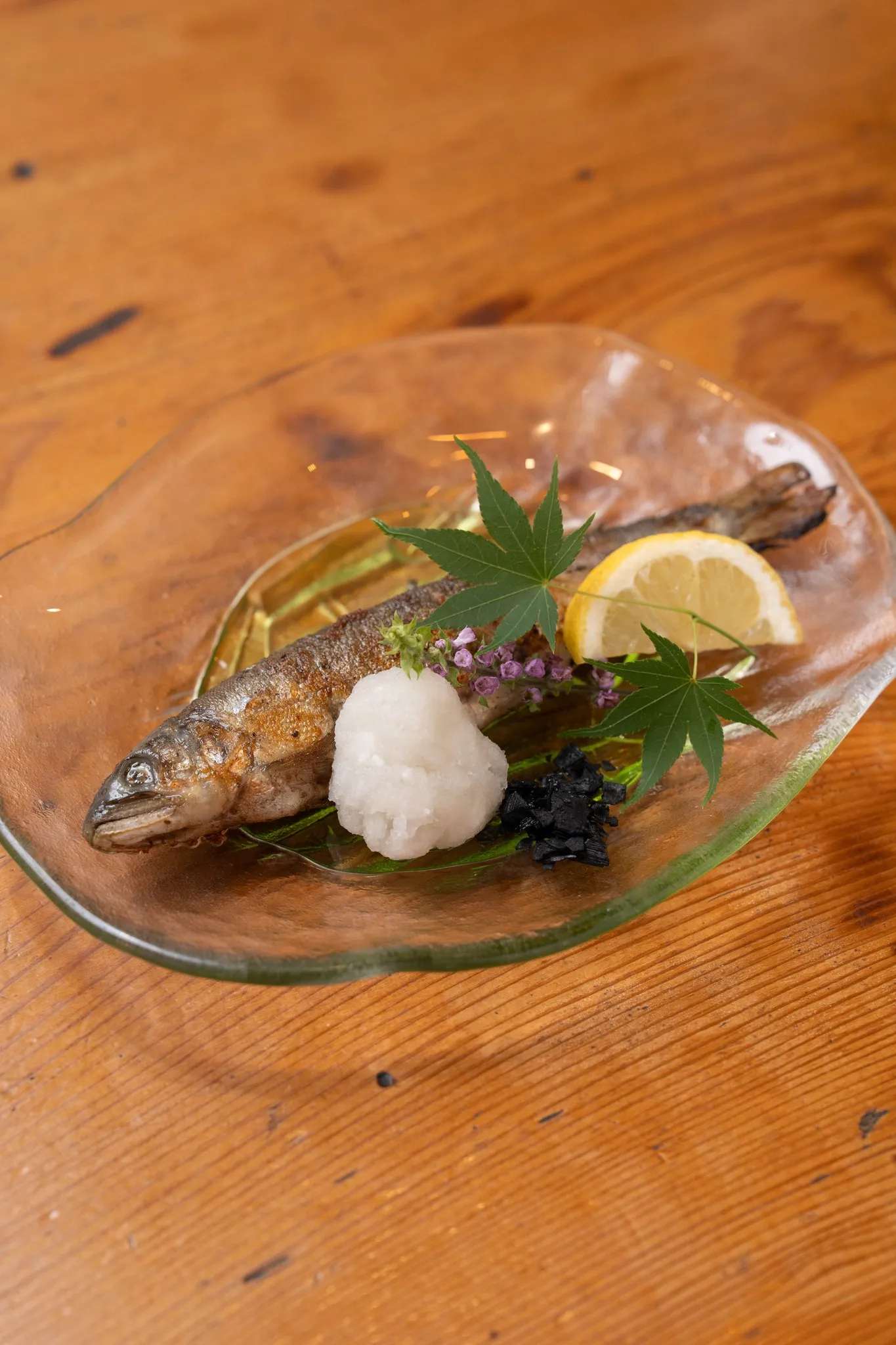 香ばしく焼き上げた炭焼き野菜は、