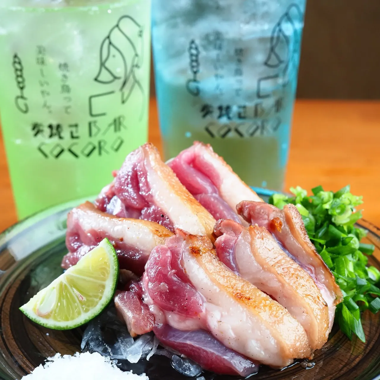 葱たっぷり、柚子胡椒がアクセント🦆✨