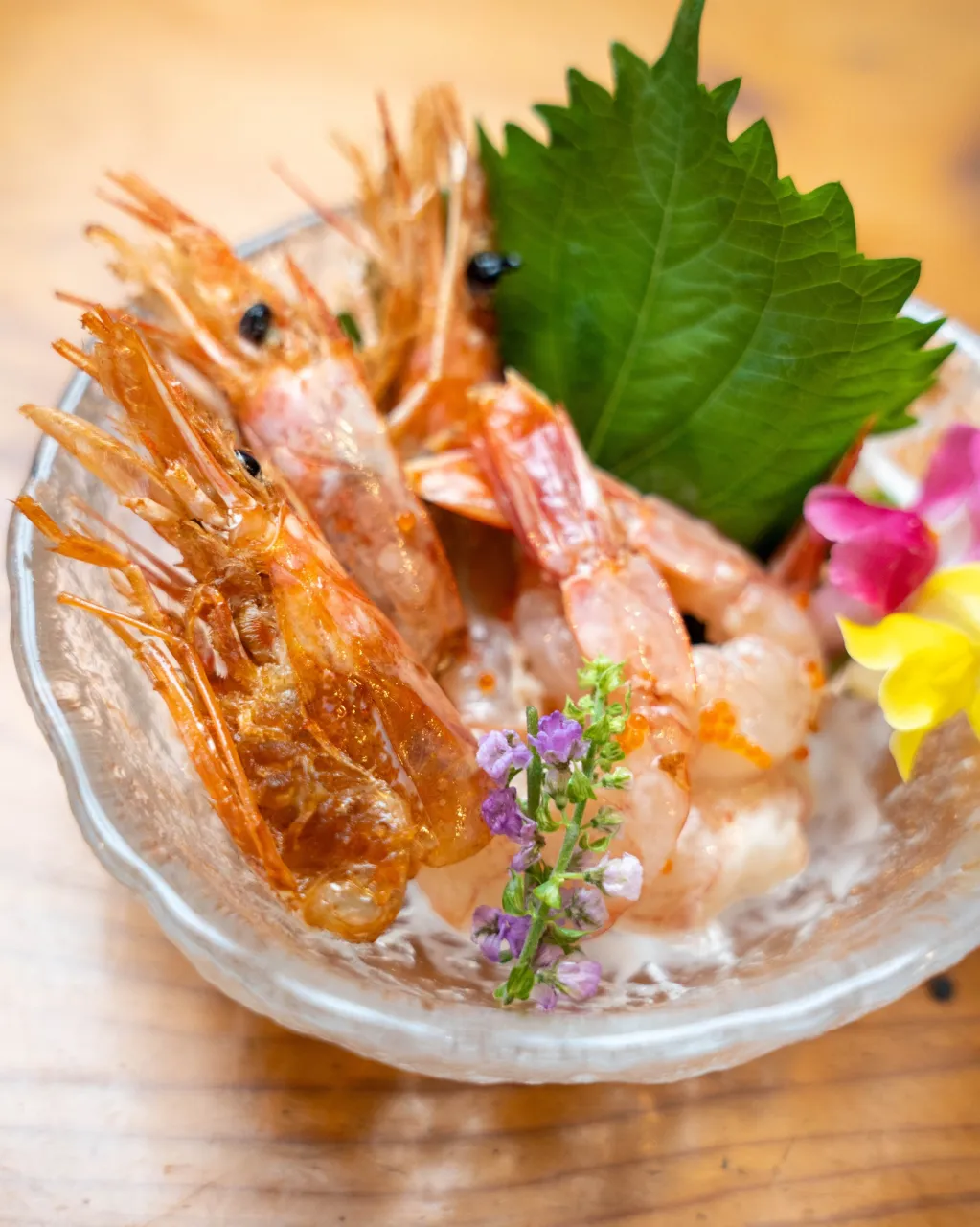 新鮮な鮮魚を、