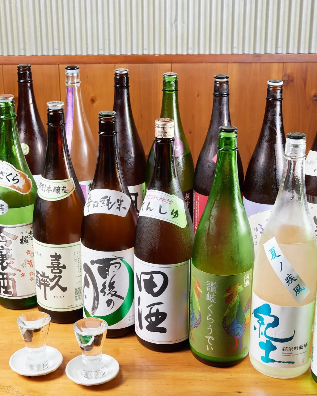 梅田の路地裏にある、気軽に立ち寄れる一軒。